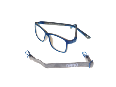 Очки подростковые NANO, форма оправы прямоугольная, пластик