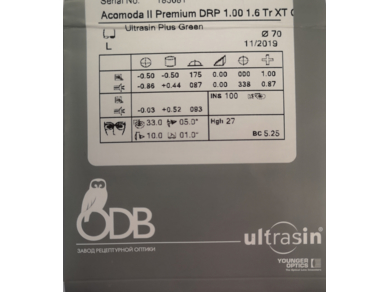 ОЛ ACOMODA Premium 1.6 ODV Superclean Transitions RX (недоступно к заказу)