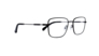 Очки мужские Calvin Klein, форма оправы прямоугольная, металл
