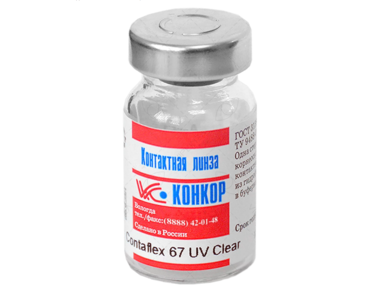 Линзы Конкор 6 мес. 8,4 67% индивидуальные