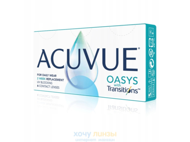 Линзы Oasys Transitions 6PK 8.4 mm
