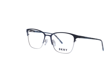 Очки женские DKNY, форма оправы овальные, металл
