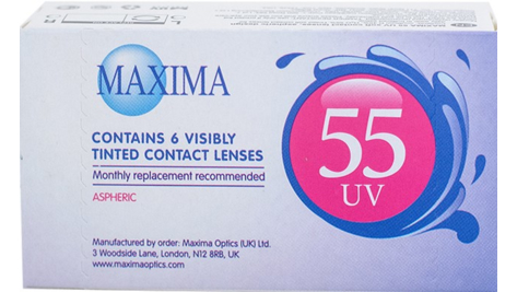 Линзы MAXIMA 55 UV 8,6 6pk