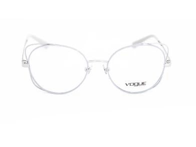 Очки женские Vogue, форма оправы кошечки, металл