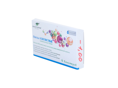 Линзы ВИКТОРИЯ ОК 8,6 6pk