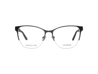 Очки женские GUESS, форма оправы круглые, металл