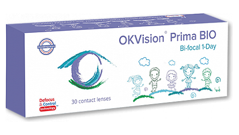 Линзы 1 DAY OKVision® PRIMA BIO Bi-focal design 8.4 30pk