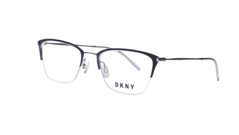 Очки женские DKNY, форма оправы прямоугольная, металл