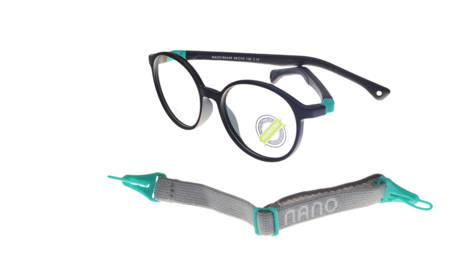 Очки подростковые NANO, форма оправы круглые, пластик