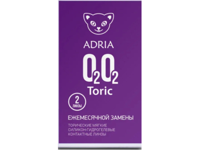 Линзы ADRIA O2O2 Toric 8.6 mm  2 pk