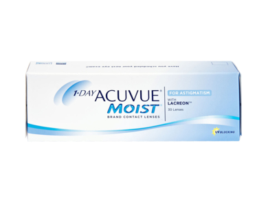 Линзы 1 DAY ACUVUEUE® MOIST* for ASTIGMATISM** with*** LACREON® 8,5 30pk